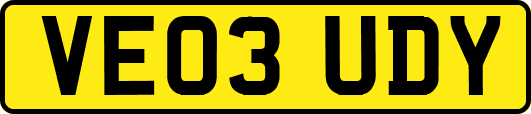 VE03UDY