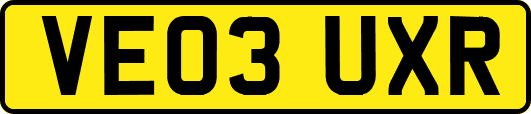 VE03UXR