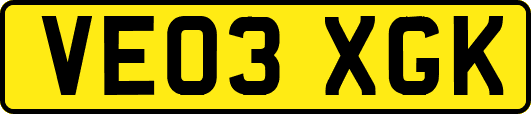 VE03XGK