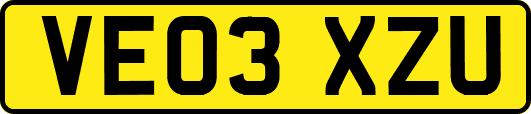 VE03XZU