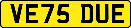 VE75DUE