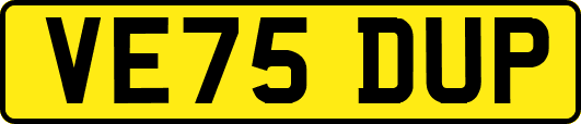 VE75DUP