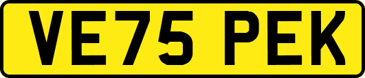 VE75PEK