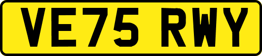 VE75RWY