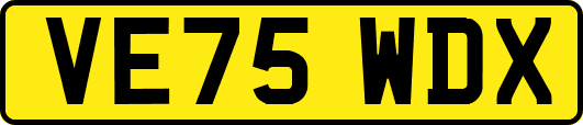 VE75WDX