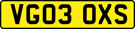 VG03OXS