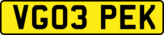VG03PEK