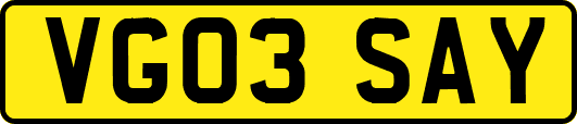 VG03SAY