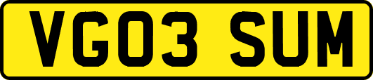 VG03SUM