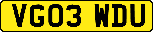 VG03WDU