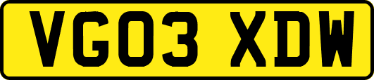 VG03XDW
