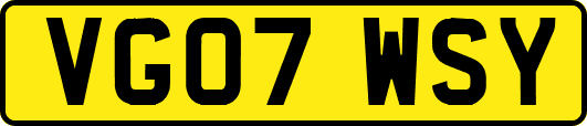 VG07WSY