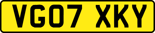 VG07XKY