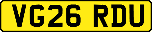 VG26RDU