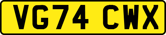 VG74CWX
