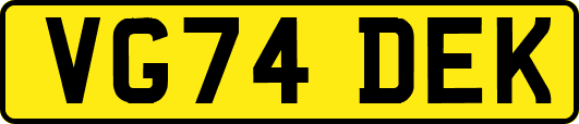 VG74DEK