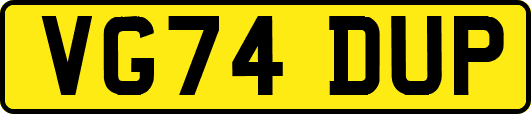 VG74DUP