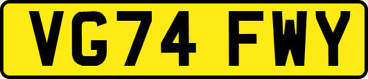 VG74FWY
