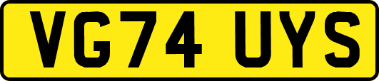 VG74UYS