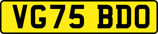 VG75BDO