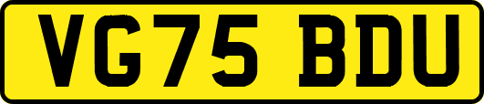 VG75BDU