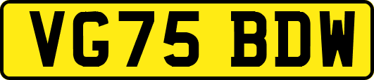 VG75BDW