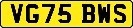 VG75BWS