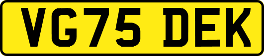 VG75DEK