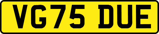 VG75DUE