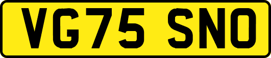VG75SNO