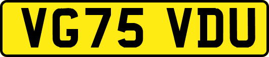 VG75VDU
