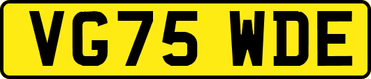 VG75WDE