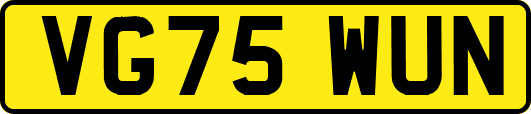 VG75WUN
