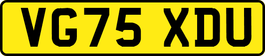 VG75XDU
