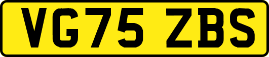 VG75ZBS