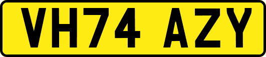 VH74AZY
