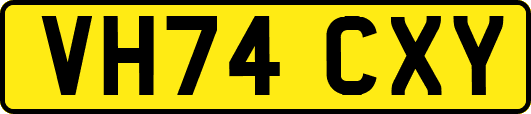 VH74CXY