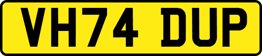 VH74DUP