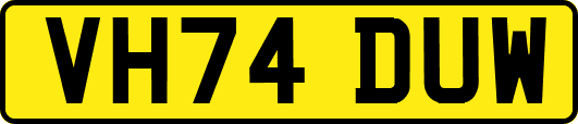 VH74DUW