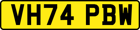 VH74PBW
