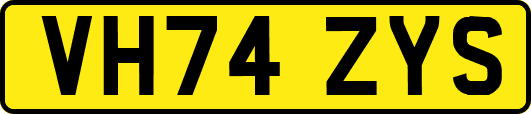 VH74ZYS