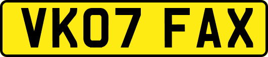 VK07FAX