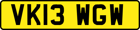 VK13WGW