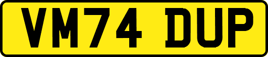 VM74DUP