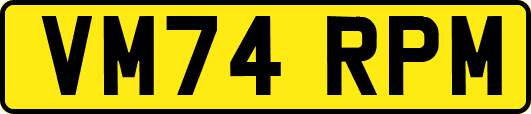 VM74RPM