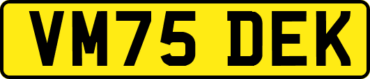 VM75DEK