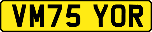 VM75YOR