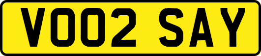 VO02SAY