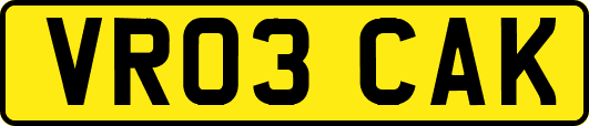 VR03CAK