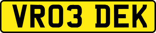 VR03DEK